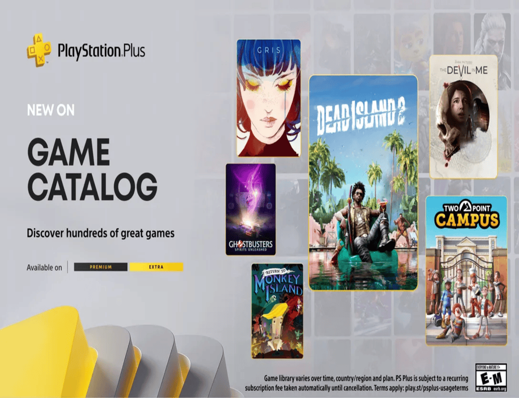 Game Catalog PS Plus Month