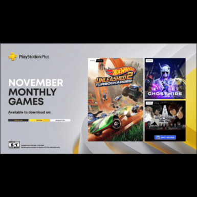 Playstation Plus November Monthly Games 2024