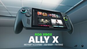 Xbox Rog Ally Black Color