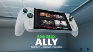Xbox Rog Ally White Color