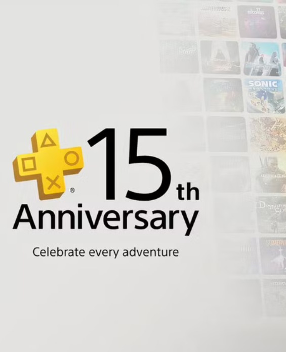 15th Anniversary PS Plus