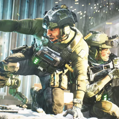 Battlefield 2042 Update 9.2 gameplay screenshot showing new weapons and vehicles