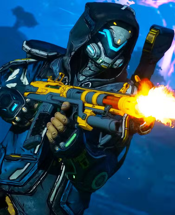 Borderlands 4 sales milestone with Lara exploring Kairos open world